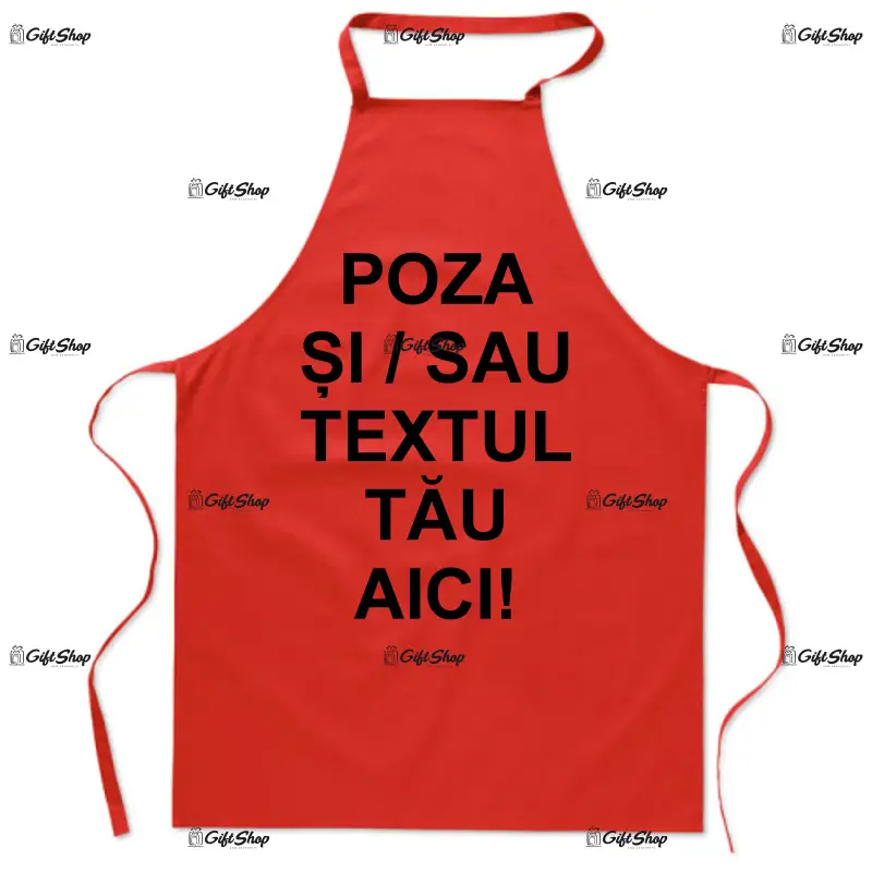 ..sort rosu personalizat cu poza / text